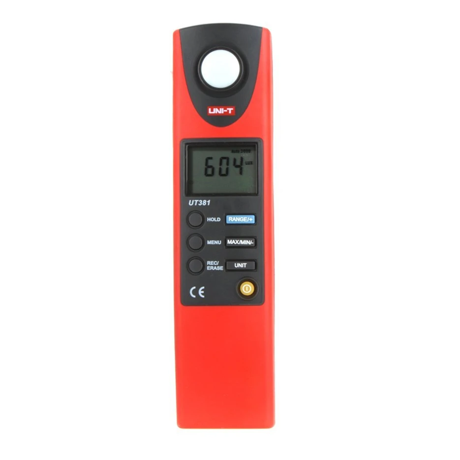 

2017UNI-T UT381 Digital Professional Photometer Illuminance Measurement LCD Auto Range LUX/FC Luminometer Lux Meter UNI-T UT381