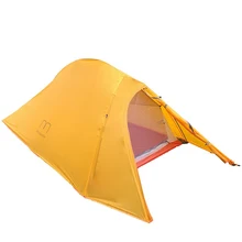1.35KG  Silicone Coated Waterproof 20D Nylon And Carbon Fiber Pole Double-layer Two-person Ultralight UL  Camping Tent