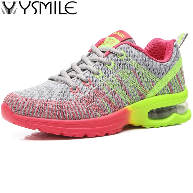 

Air Breathable Women Running Shoes Zapatos Mujer Outdoor Sneakers Female Sports Shoes Girls Women Walking Shoes Run Footwear Red