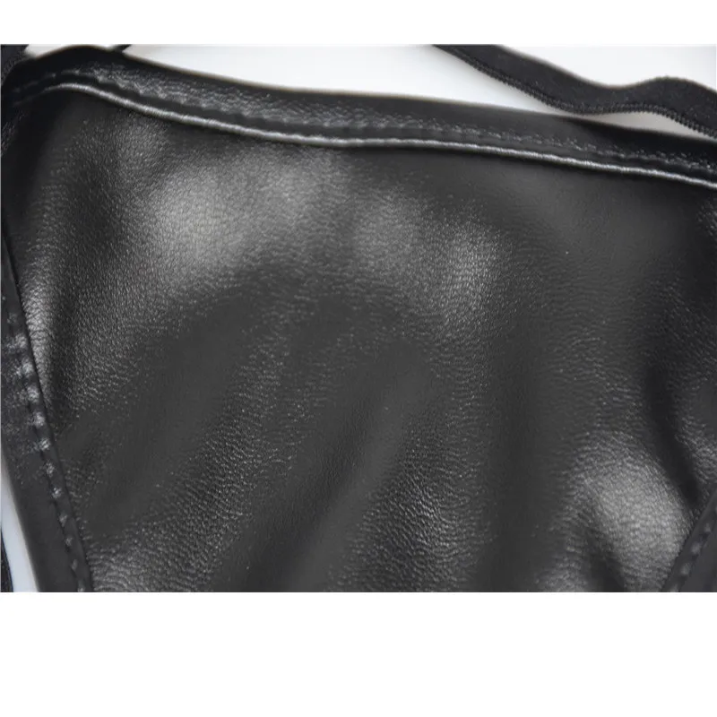 Корсет в стиле стимпанк, ремни размера плюс, Женский черный кожаный корсаж, овербюст, молния, рок, строгая куртка, S-6XL
