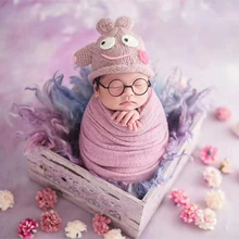 Джерси стрейч обертывание Ulitmate стрейч обертывание новорожденный эластичная вязаная пеленка фото реквизит