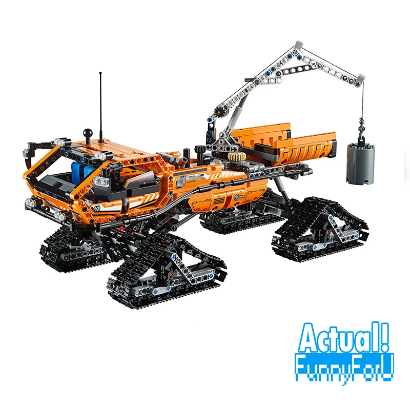 

New 913pcs Lepin 20012 Technic Series Mechanical Group The Polar Adventure Vehicle Building Blocks Bricks Set Toys 42038