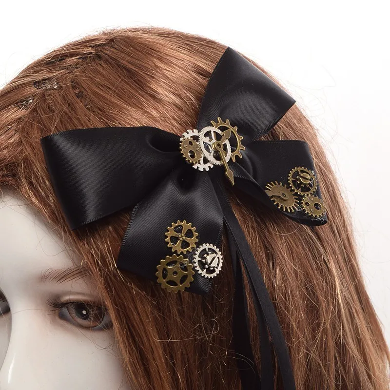 steampunk hair clip manequinn