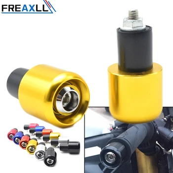 

Universal Motorcycle 22mm 7/8' Motorbike Handlebar Grips End Weights Grip Cap Plug For Yamaha MT-07 MT-09 R1 2004 2007 2008 2015