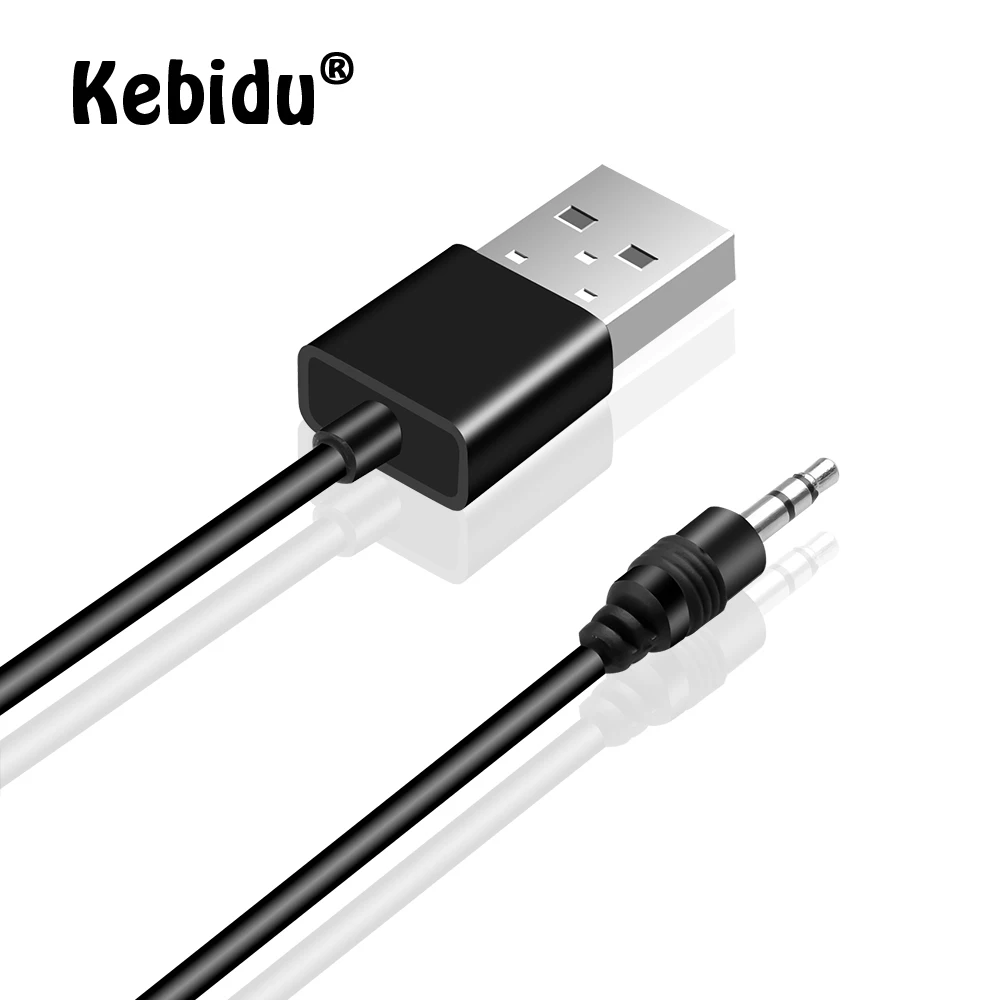 Автомобильный bluetooth-адаптер Kebidu приемник Беспроводная Музыка 3 5 мм AUX Jack