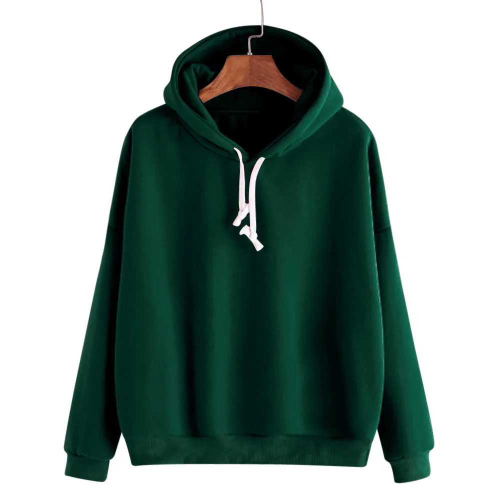 

Autumn Sweatshirts Of Women Pink Long Sleeve Hoodie Pullovers Basic Hoodies Burgundy Plain Tops Moletom Feminino Sweatshirt 2019