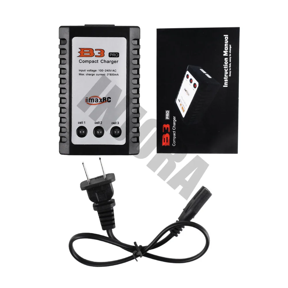 Новое Компактное зарядное устройство imaxRC B3 RC EU/US 2S 3S Lipo для радиоуправляемого