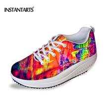 Instantarts для похудения Для женщин Повседневное Обувь для танцев Женские туфли обувь на платформе Высота обувь со скрытым каблуком для дам женские Спортивная обувь