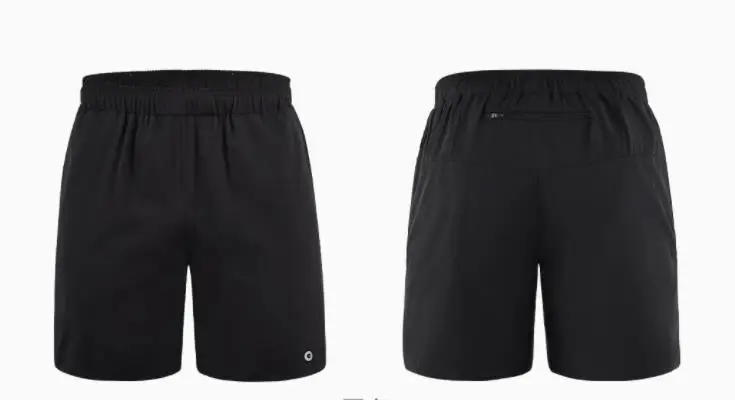 Xiaomi AMAZFIT летние мужские быстросохнущие шорты для фитнеса повседневные короткие брюки ультратонкие сверхлегкие дышащие спортивные брюки - Цвет: black  S