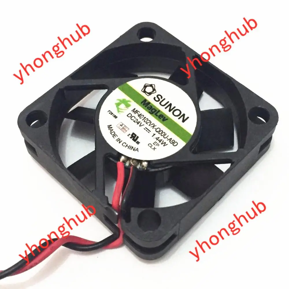 SUNON MF40102VX-Q00U-A9D DC 24V 1 44 W 40x40x10 мм 2-провод Сервер вентилятор охлаждения | Компьютеры и
