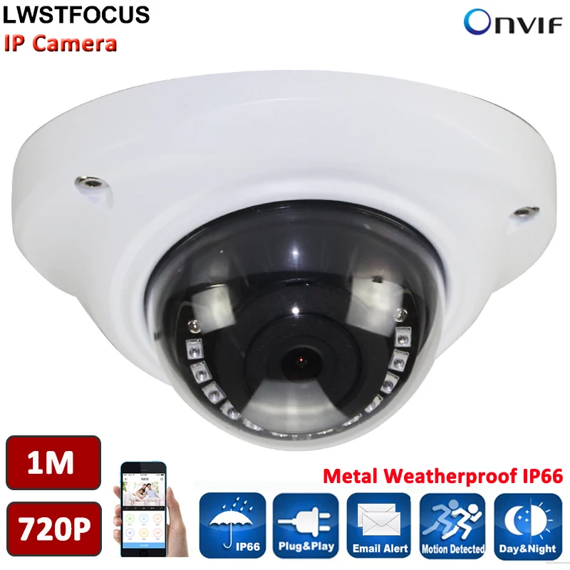 Metal HD Mini 720P IP Camera Onvif2.4 Vandalproof Waterproof Surveillance Camera Network Home Security 1MP IP Camera System Metal HD Mini 720P IP Camera Onvif2.4 Vandalproof Waterproof Surveillance Camera Network Home Security 1MP IP Camera System