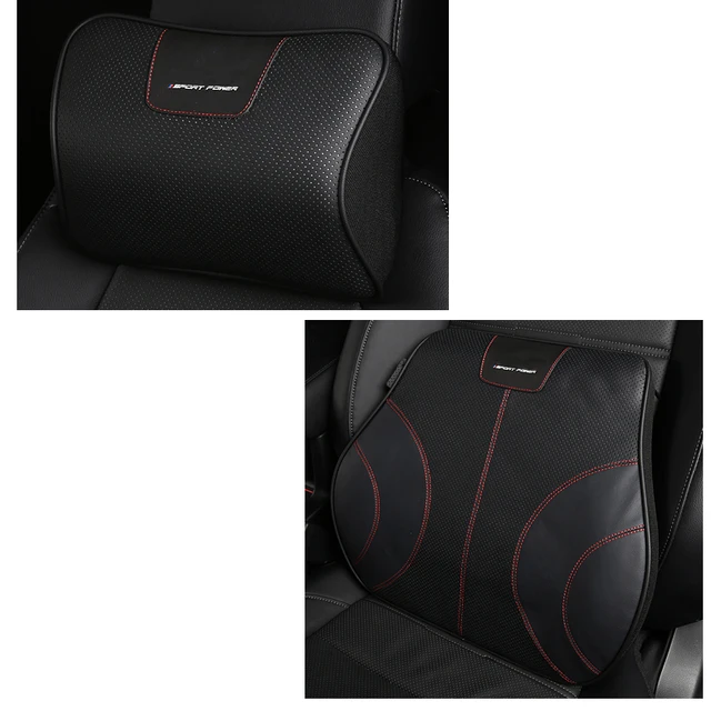 LSRTW2017 fiber leather car headrest lumbar support for honda crv honda