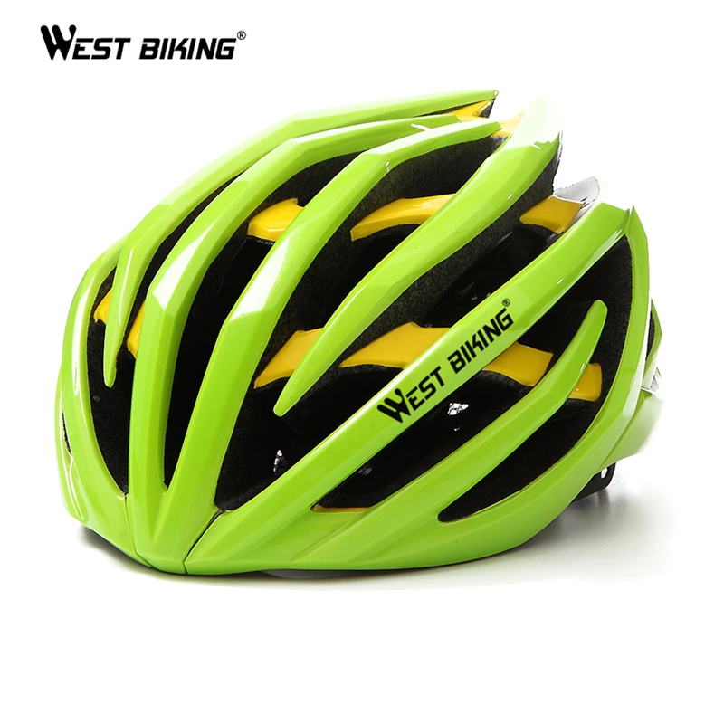 WEST BIKING ультралегкий велосипедный шлем с 24 вентиляционными отверстиями