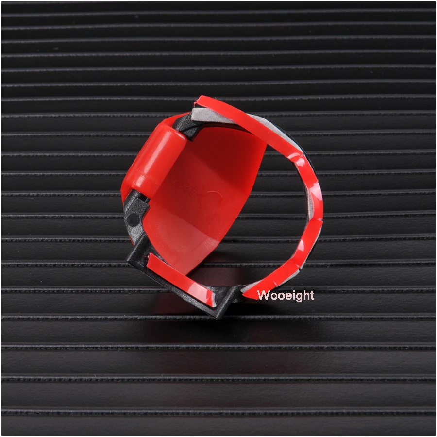ABS Car Accessories Interior Engine Start Stop Key Button Switch Decoration Cover Stickers For Ford Mustang 2015 Up (5)