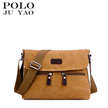 POLO JUYAO Haute Qualité Multifonction Hommes Toile Sac Casual Voyage Bolsa Masculina Hommes Sac Bandoulière Hommes Messager de Sacs