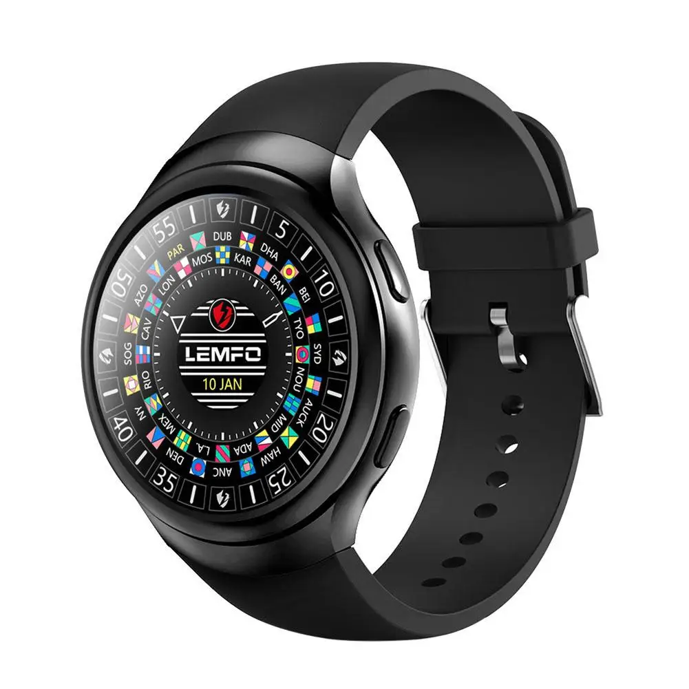 

LEMFO LES2 1+16GB New Bluetooth Heart Rate Monitor Sport Smart Watch for Android iOS