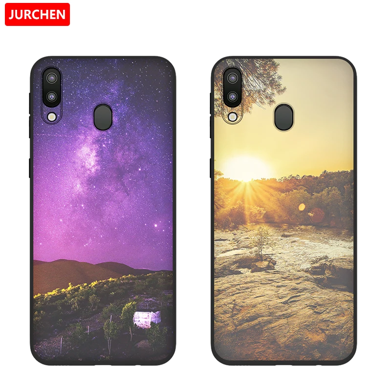 JURCHEN силиконовый чехол для телефона Samsung M20 M205 милый модный мягкий из ТПУ с
