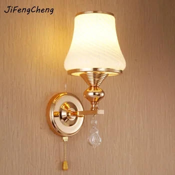 

Modern Simple Bedroom Wall Lighting Contemporary Led Wall Lamp 110-220V Sconce Wall Lights Crystal-lamps Bedroom Lamp