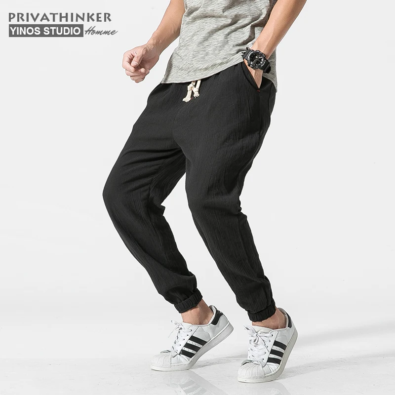 2019 Summer Clothe Brand Casual Harem Pants Men Jogger Pants Men Fitness Trousers Male Chinese Traditional Harajuku