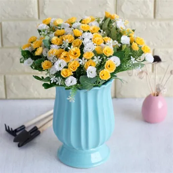 

Fake Clove (5 stems/piece) Simulation Lilac with Plastic White Flowers for Wedding Home Showcase Decorative Artificial Flower