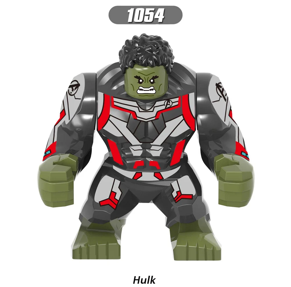 

7cm Super Hero Marvel Endgame Avengers Rome Hulk Figure HULK Action Building Block Sets Model Bricks Toys for Children