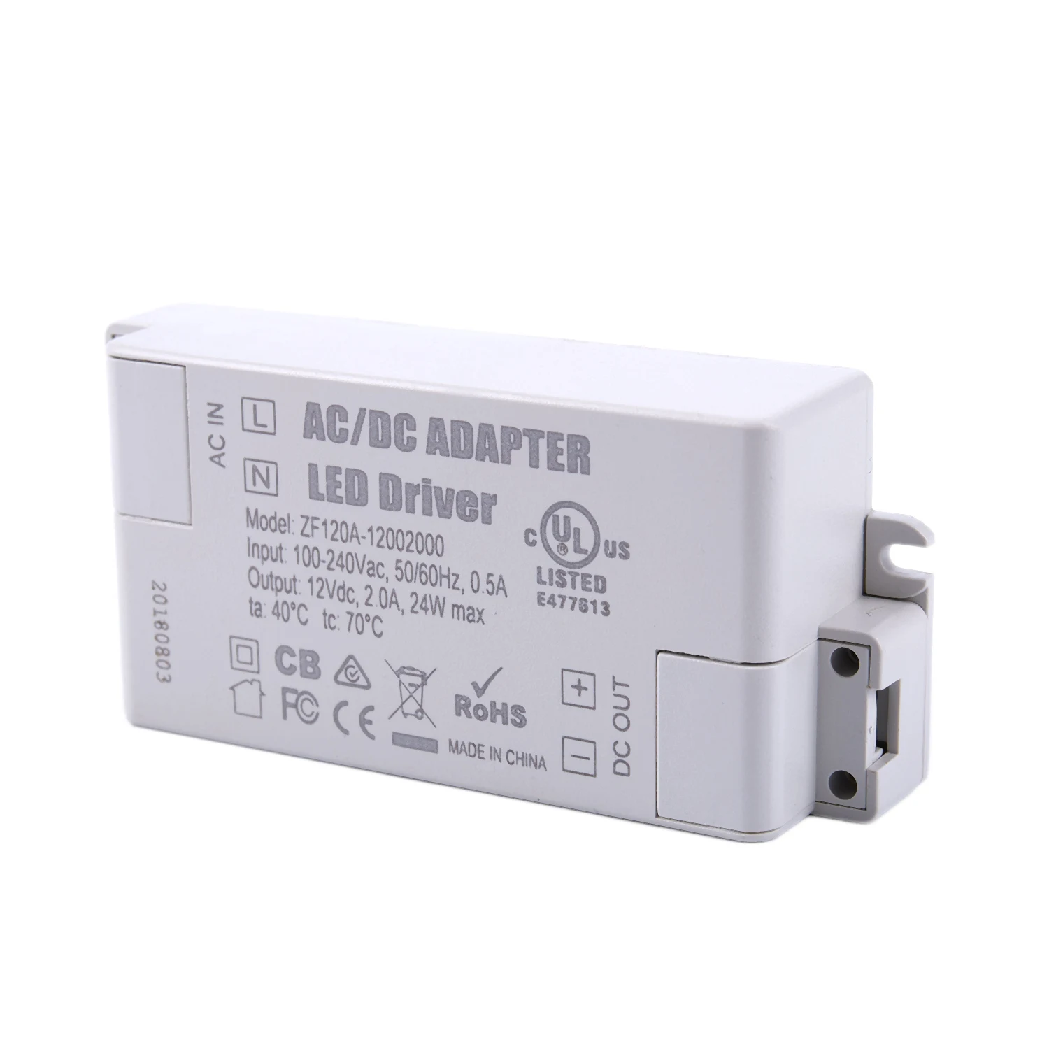 24 Вт Питание светодиодный трансформатор 240 V DC 12 V для G4 MR11 MR16 Светодиодные ленты