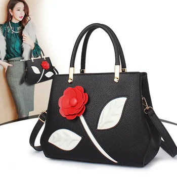 

Women Bag 2017 New Bag Female Korean Version of The Stereotyped Sweet Fashion Handbags Messenger Shoulder Bag