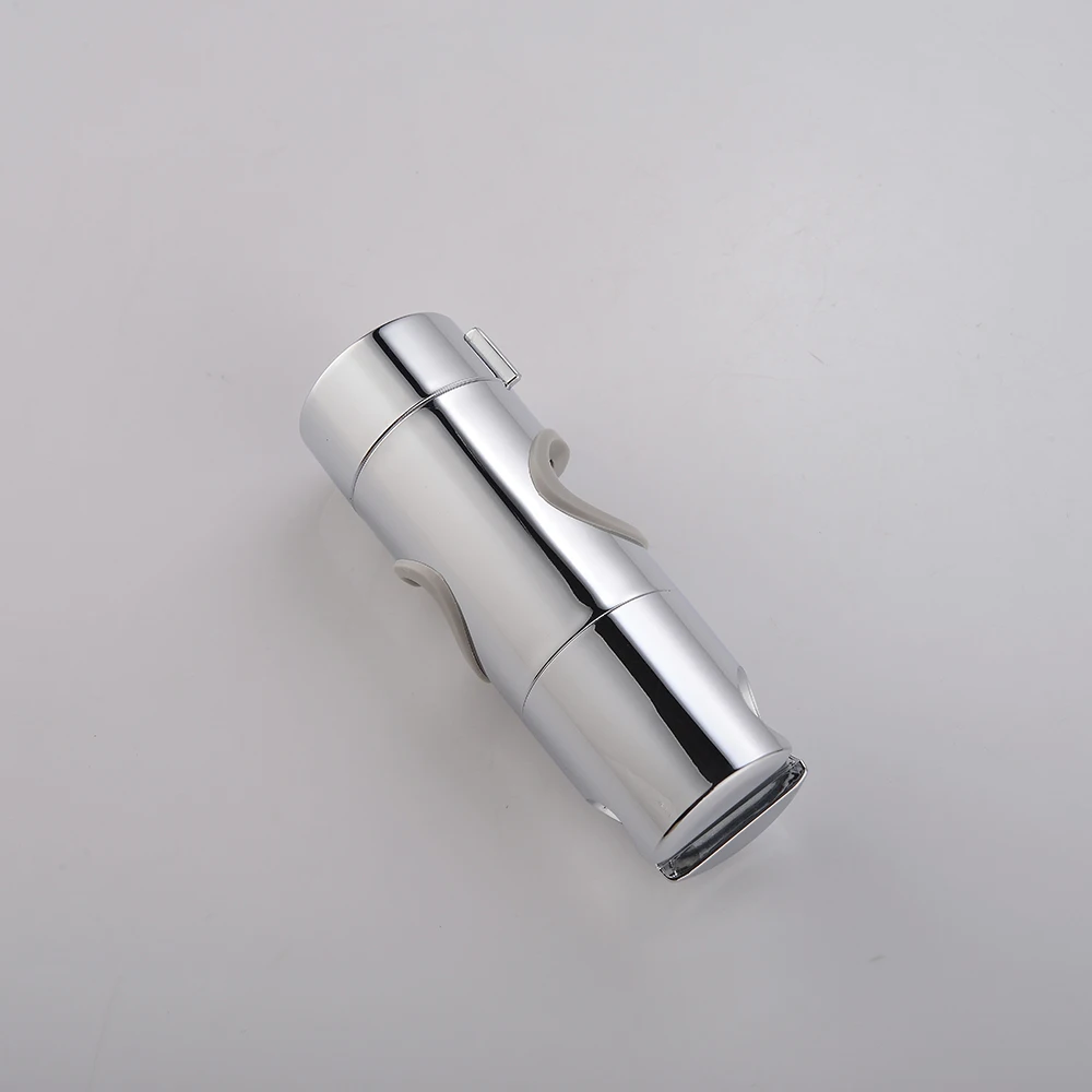 ABS Хромовая душевая головка держатель Регулируемый 22-25 мм кронштейн для ванной комнаты стойка для душа скользящий бар вентиль аксессуары