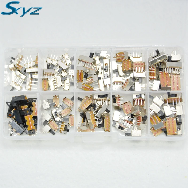 

Interruptor on-off mini Slide Switch PCB Mount Diy small electronic switch micro switch Mini Vertical Slide Switch