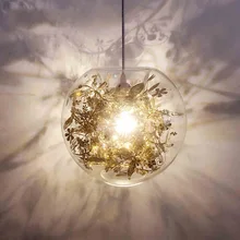 Современный светодиодный подвесной светильник, люстра в стиле лофт, подвесное освещение для ресторана, подвесные светильники для гостиной, подвесные светильники для бара, скандинавских стеклянных шаров