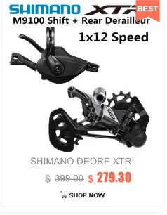 SHIMANO DEORE XTR M9100 набор групп горного велосипеда 1x12-Speed RD SL M9100 задний переключатель XTR Shift