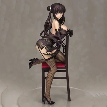 

2019 new Anime Action Comic Skytube Misaki Kurehito Fuyutsuki Togetsu In Cheongsam Figure 20cm 1/6 Scale Pvc Sexy Model Girl