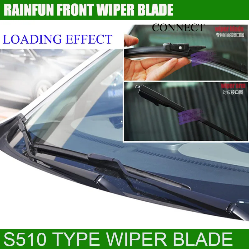 RAINFUN 2"+ 21" Специальный автомобиль стеклоочистителя для BENZ GL-CLASS(GL350/GL450/GL550) от 2007 до 2012, специальное автоматическое стеклоочиститель