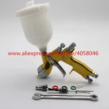 Высокое качество, профессиональный Gti pro lite, золотой краскопульт TE20/T110, 1,3 мм, сопло, распылитель, краскопульт, Воздушный Распылитель на водной основе