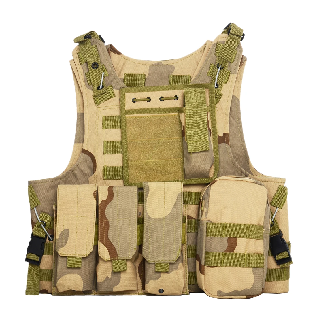 

Outdoor Tactical Waistcoat Combat Molle Military Multi Pockets Hunting Vest Oxford Airsoft Waregame Paintball Equipment