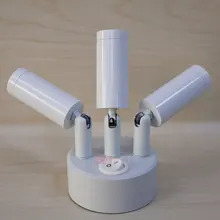 Батарея зарядки лампы светодиодный с источника питания приводит spotlight Свадьба Кафе Магазин будет отображать зал лампы ZH SD85