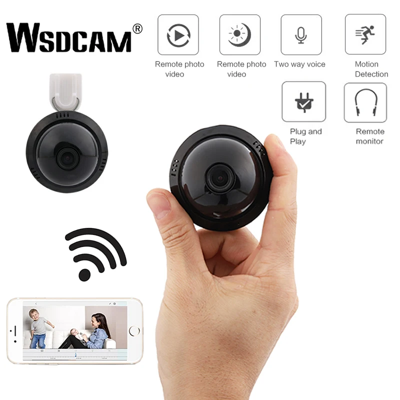  E09 HD Home Security MINI WIFI 1080P IP Camera Wireless Small CCTV Infrared Night Vision Motion Det - 32987324569