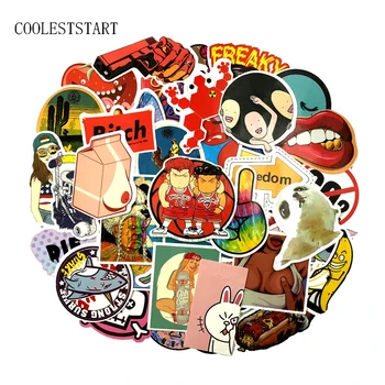 

300 Pcs Not Repeat Mixed Graffiti Stickers Classic Fashion Style For Moto Car Luggage Laptop Guitar Skateboard Cool Sticker