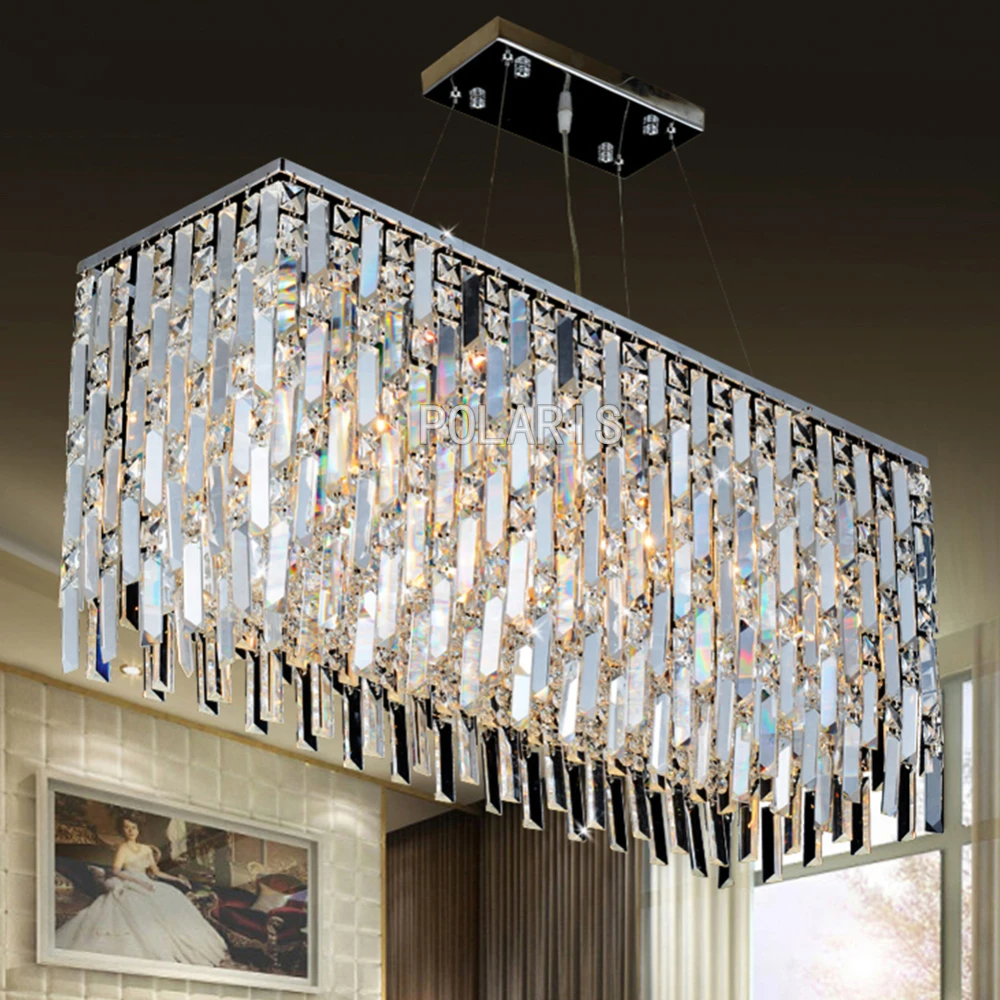 Modern K9 Crystal Chandelier Lighting LED Cristal Hanging Light Fixture