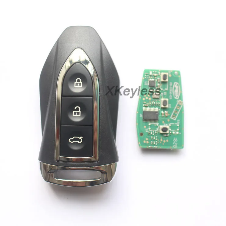 

for Zotye SR7 SR9 Z500 Z700 T300 Domy X7 car fob smart remote key control 433mhz, keyless go entry go push start