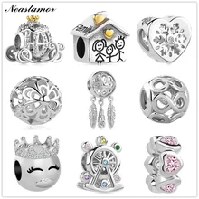 2020 nueva pulsera Infinite Shine dulce Home Bead fit Original Pandora charms collar joyería de la baratija para mujeres y hombres fabricación DIY