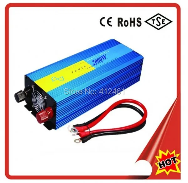

2000W inverseur sinusoidale pure 24V,2000W Pure Sine Wave Off-grid Inverter Output 50Hz/60Hz , 100Vac-240Vac