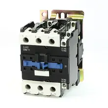 CJX2-4011 din-рейку контактор переменного тока 3 полюса One NO 24V Coil 60A