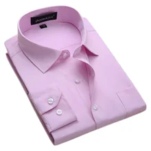 Frühling Plus größe 6XL Männer Formale Langarm Slim fit shirts Hochwertigen Arbeit Shirts Männer Mode Hemd Sozial Casual-shirts