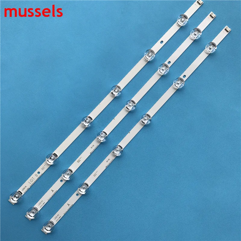 

LED strip For SUNG WEI LGE 32" TV New B A 6916L-1703B 1704B 32LY340C LC320DXE FG A3 6916L-2406A 2407A 32LF560V 32LB582D 32LB565U