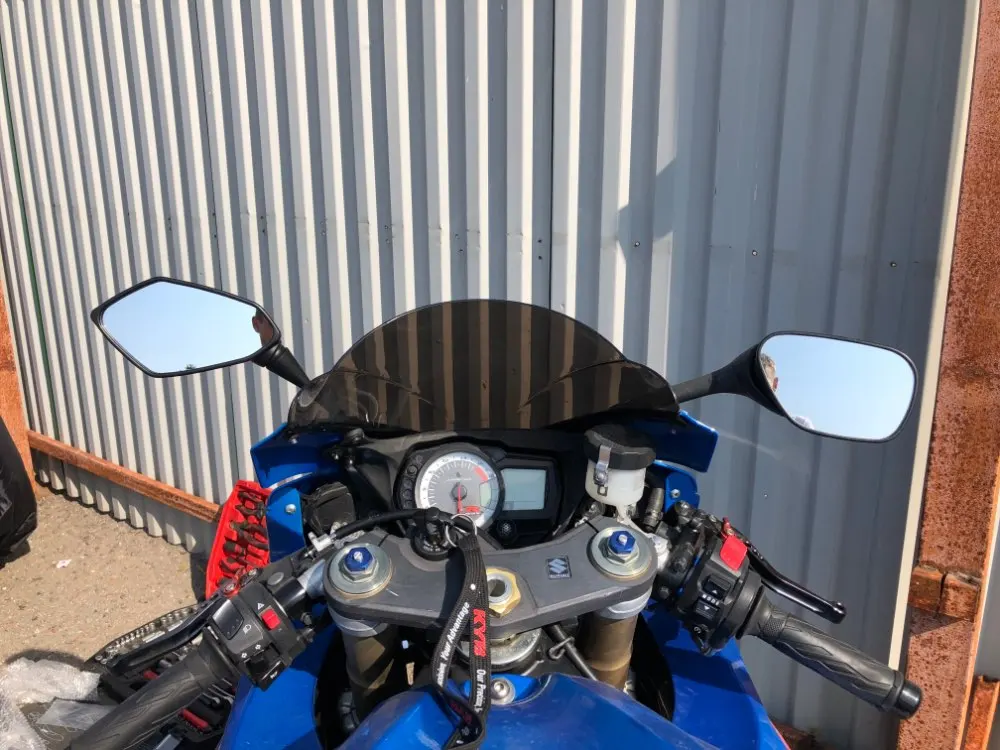 Мотоцикл зеркало черный мотоцикл боковые зеркала заднего вида для Yamaha YZF600 YZF 600 YZF600R YZF R1 R6 R3 R25 r6s r1m R125 R15