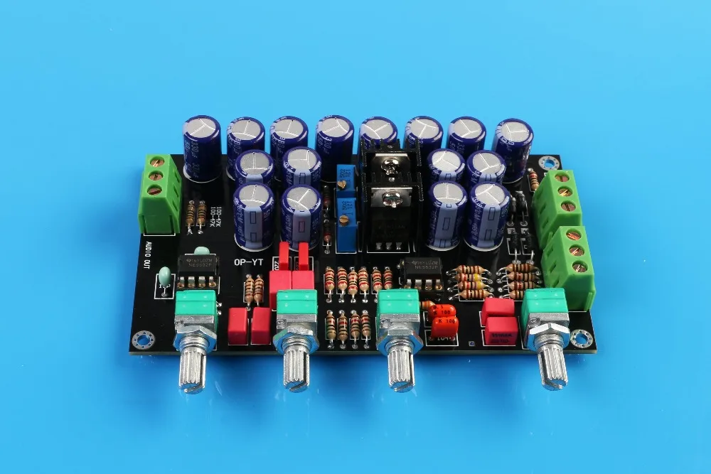 

NE5532 HIFI Preamp amplifier pre-level tone board with Treble midrange bass volume control