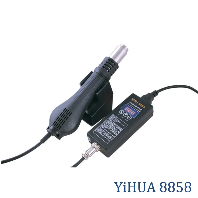 

high quality 220V Portable BGA Rework Solder Station Hot Air Blower Heat Gun Yihua 8858 Better Saike 8858