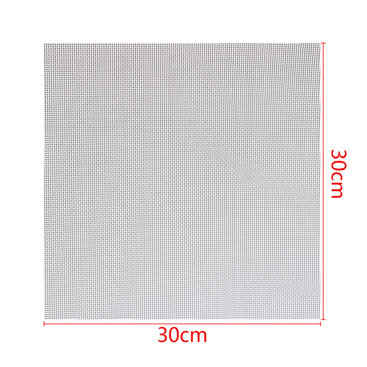1Pcs New 60 Mesh Woven Wire Mesh Cloth Screen Mesh Woven Wire Stainless Steel Filtration 30x30cm