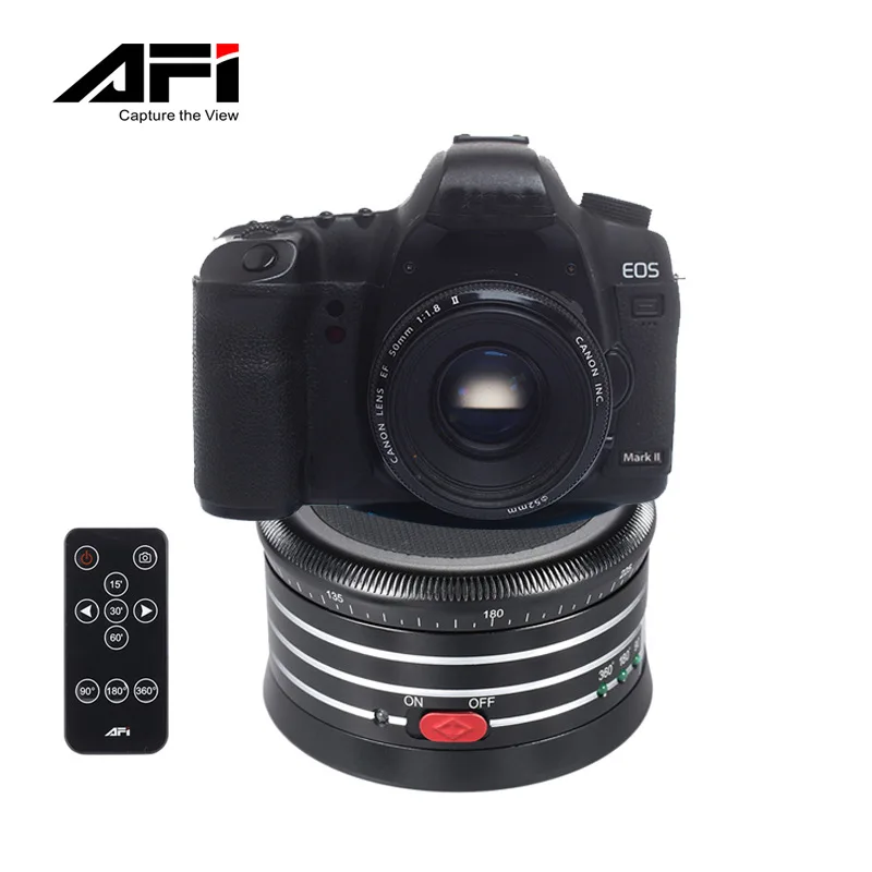 AFI MRA01 Professional 360 Degree Panorama Head Metal Electric Ball for GoPro hero 4 SJCAM SJ4000 Action Camera Smartphones | Электроника